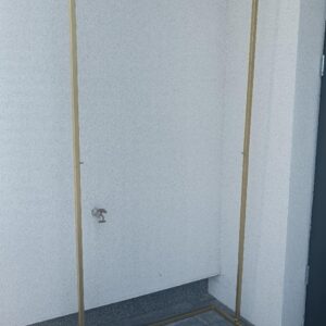 Stelaż na tablicę powitalną 200x100 cm