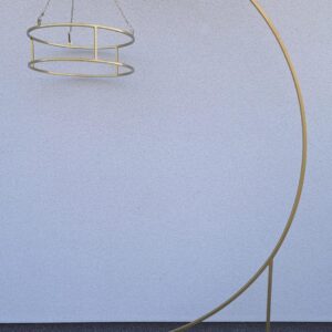 Łuk z okręgiem do dekoracji